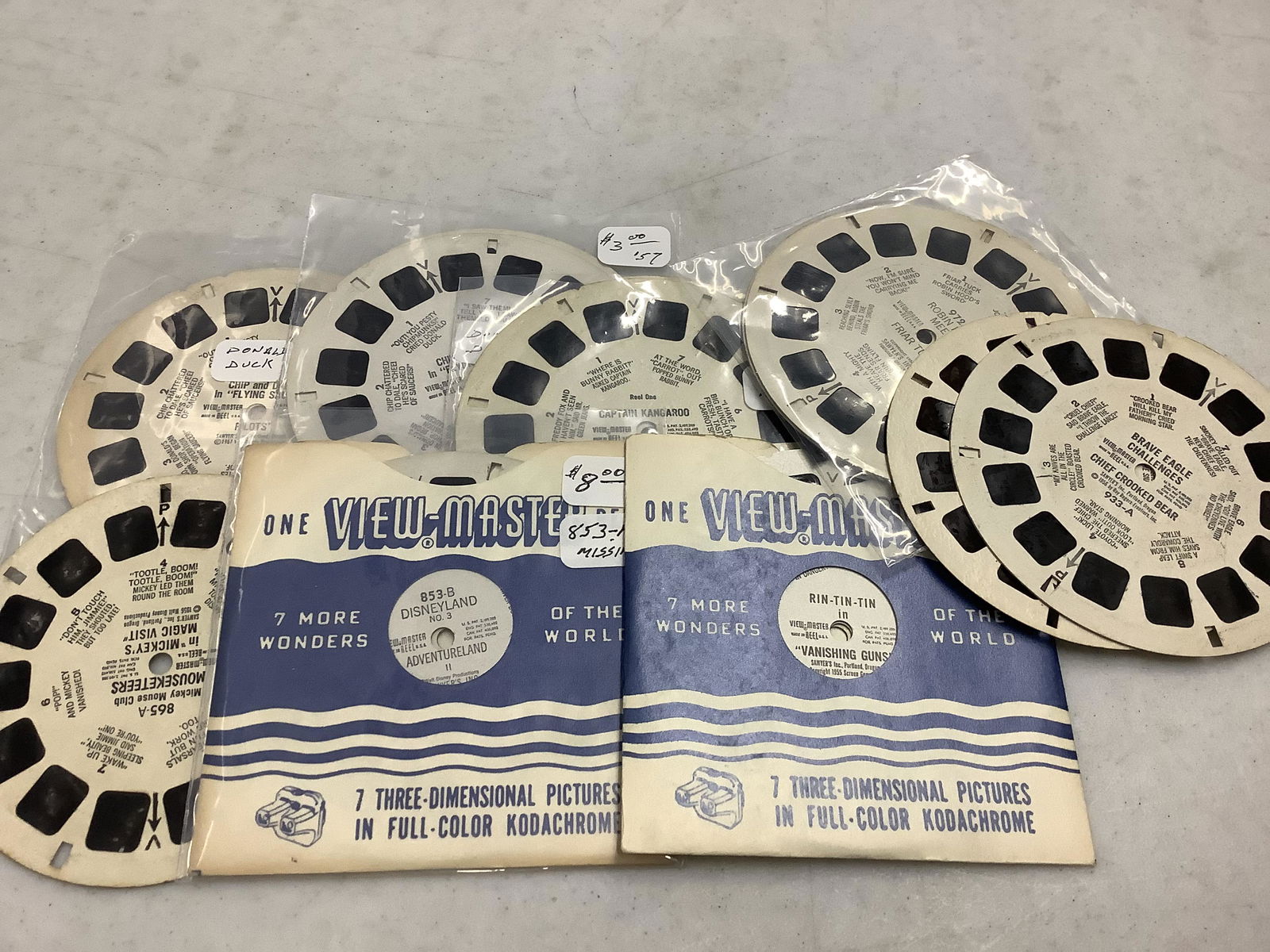 Lot of Disney View-Master Reels (1 of 1)