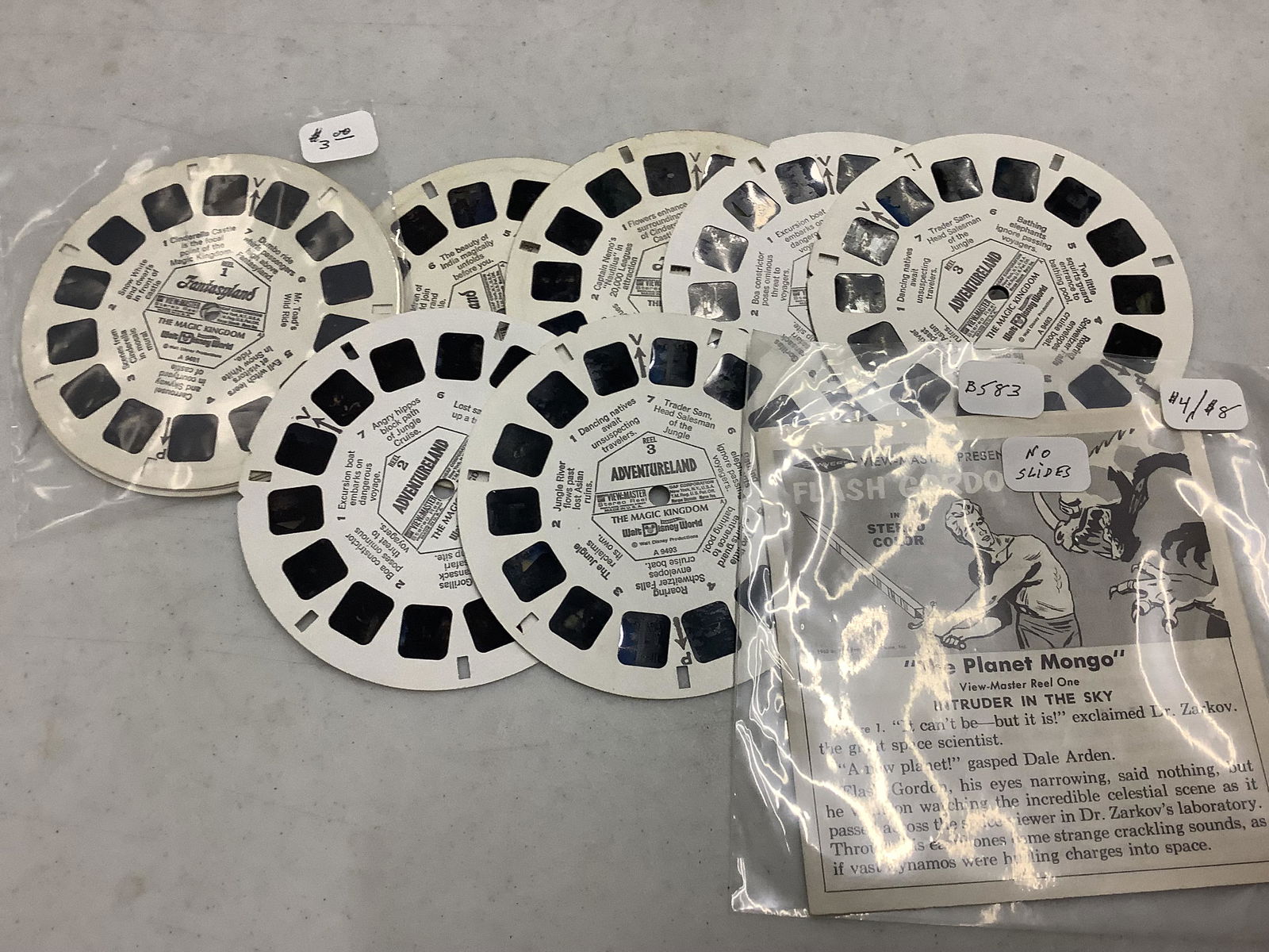 Lot of Walt Disney World View-Master Reels (1 of 1)