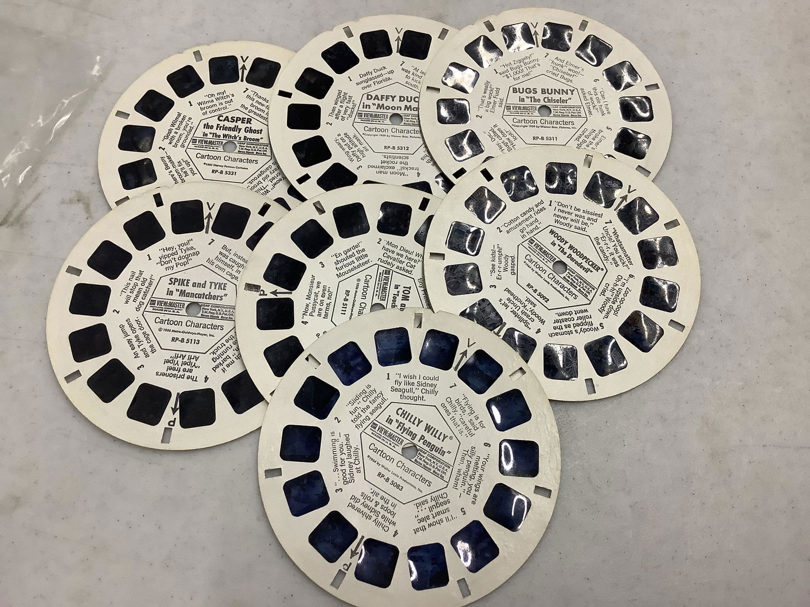 Tom and Jerry, Bugs Bunny, and Other Cartoon: Tom and Jerry, Bugs Bunny, and Other Cartoon View-Master Reels
