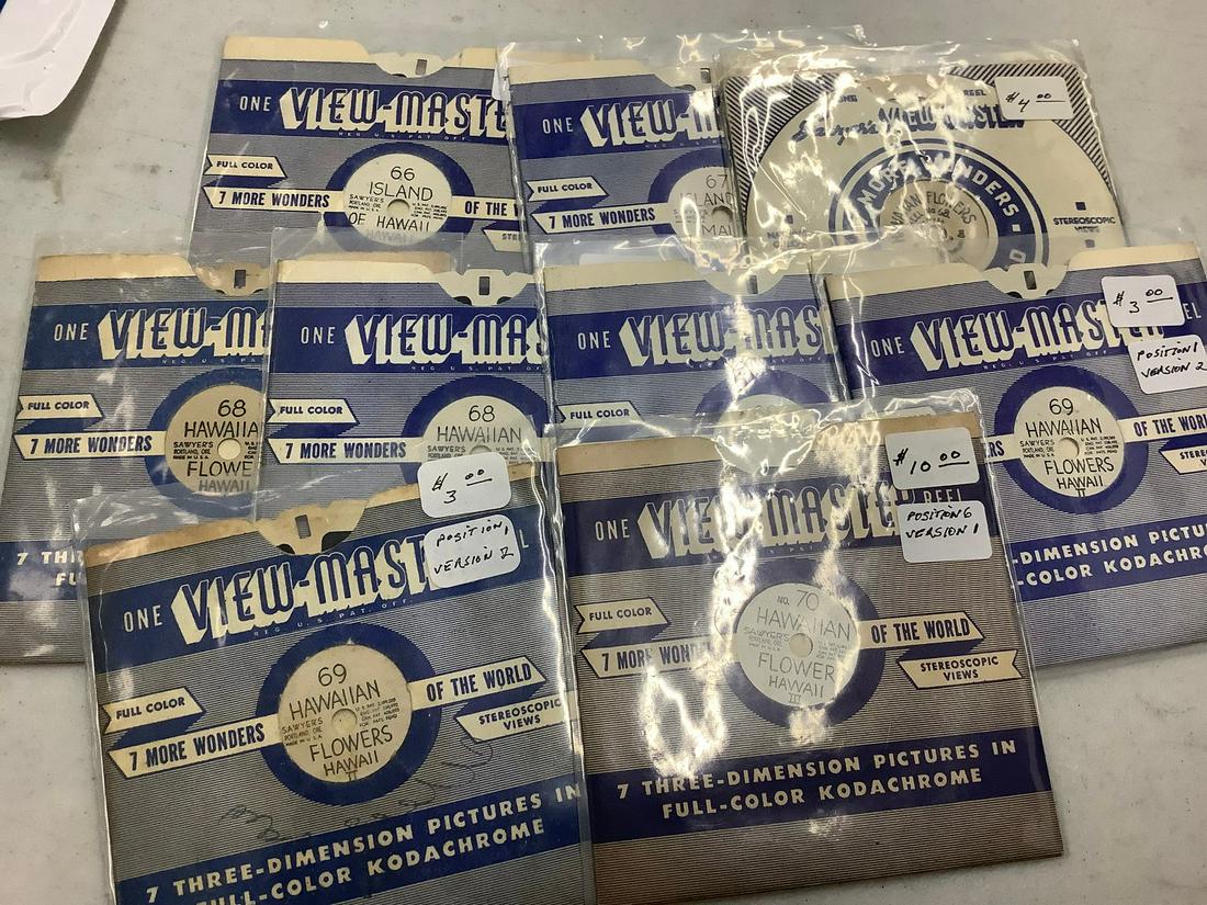 Lot of Hawaii View-Master Reels (1 of 1)