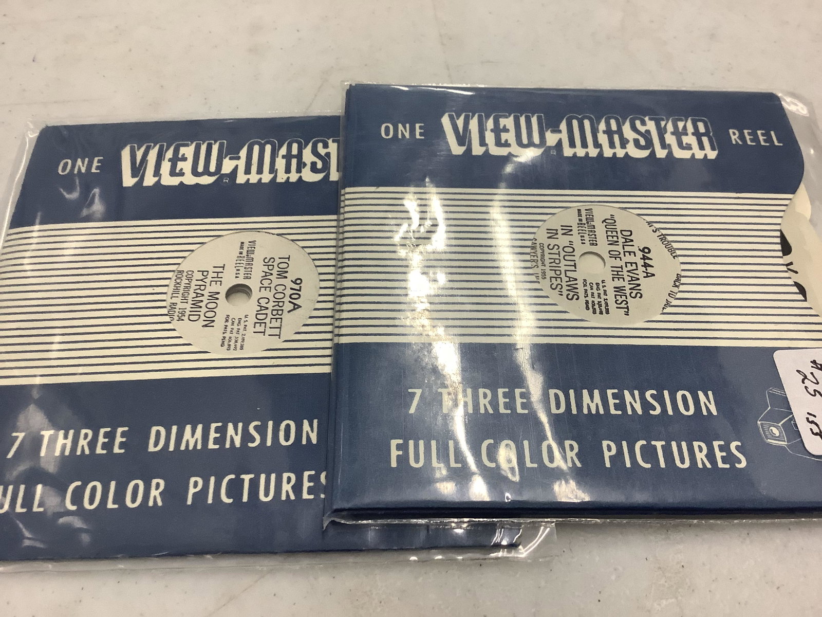 Tom Corbett Space Cadet and Dale Evans "Queen of the: Tom Corbett Space Cadet and Dale Evans "Queen of the West" View-Master Reels
