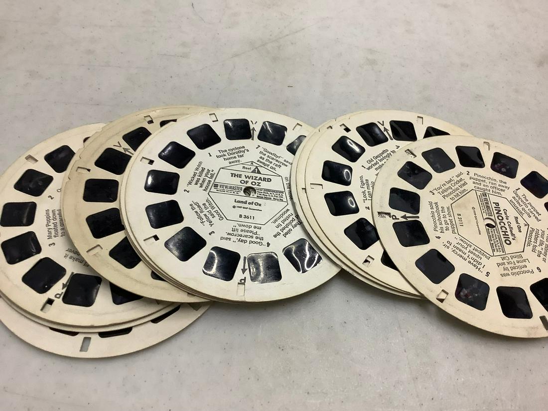 Lot of Disney View-Master Reels (1 of 1)
