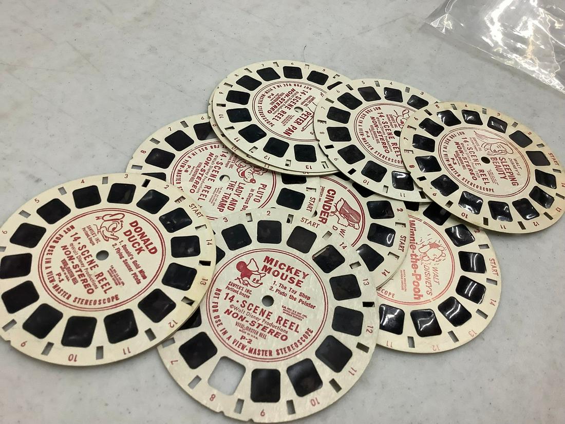 Lot of Disney View-Master Reels (1 of 1)