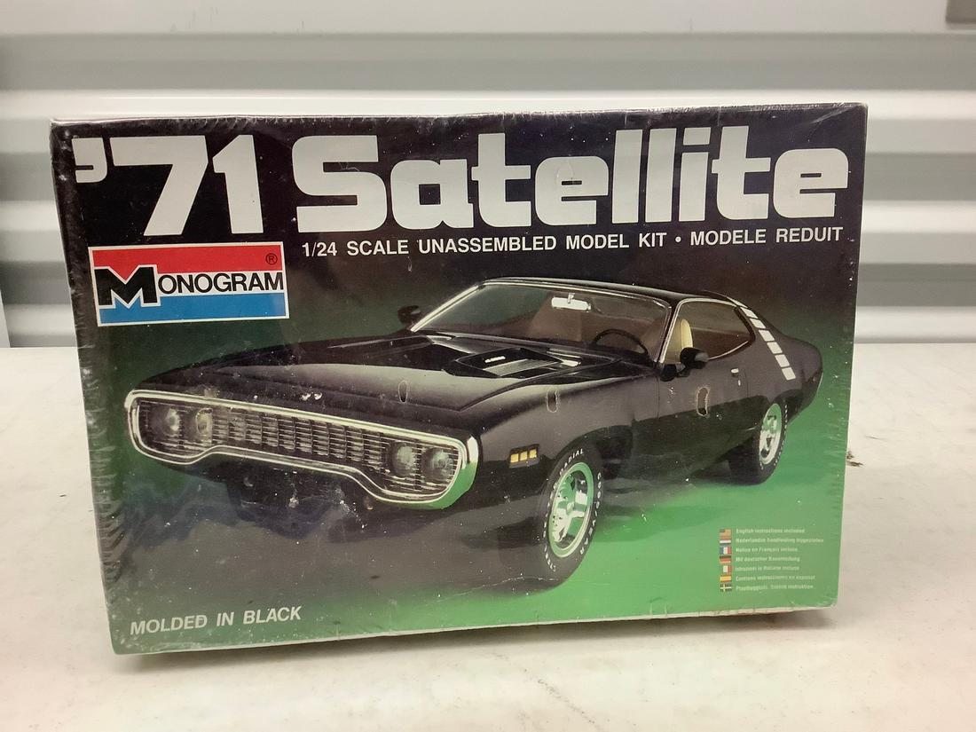 Sealed Monogram '71 Satellite Model Kit (1 of 1)