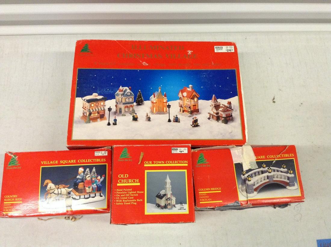 Lot of Share The Joy christmas decorations: Lot of Share The Joy christmas decorations