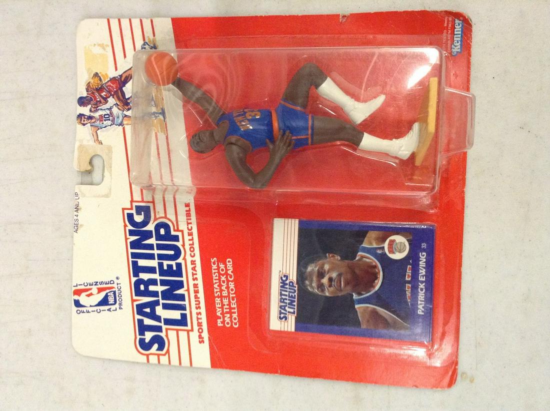 Patrick Ewing Starting Lineup figure and card (1 of 1)