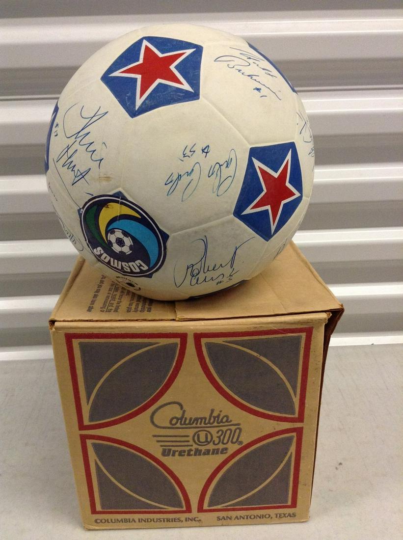 Signed soccer ball: Signed soccer ball