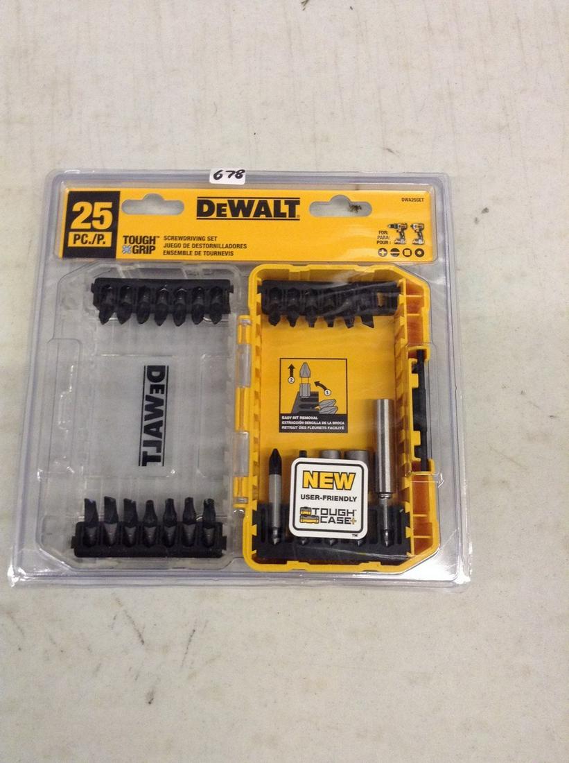 Dewalt 25 piece screwdriving set (1 of 1)