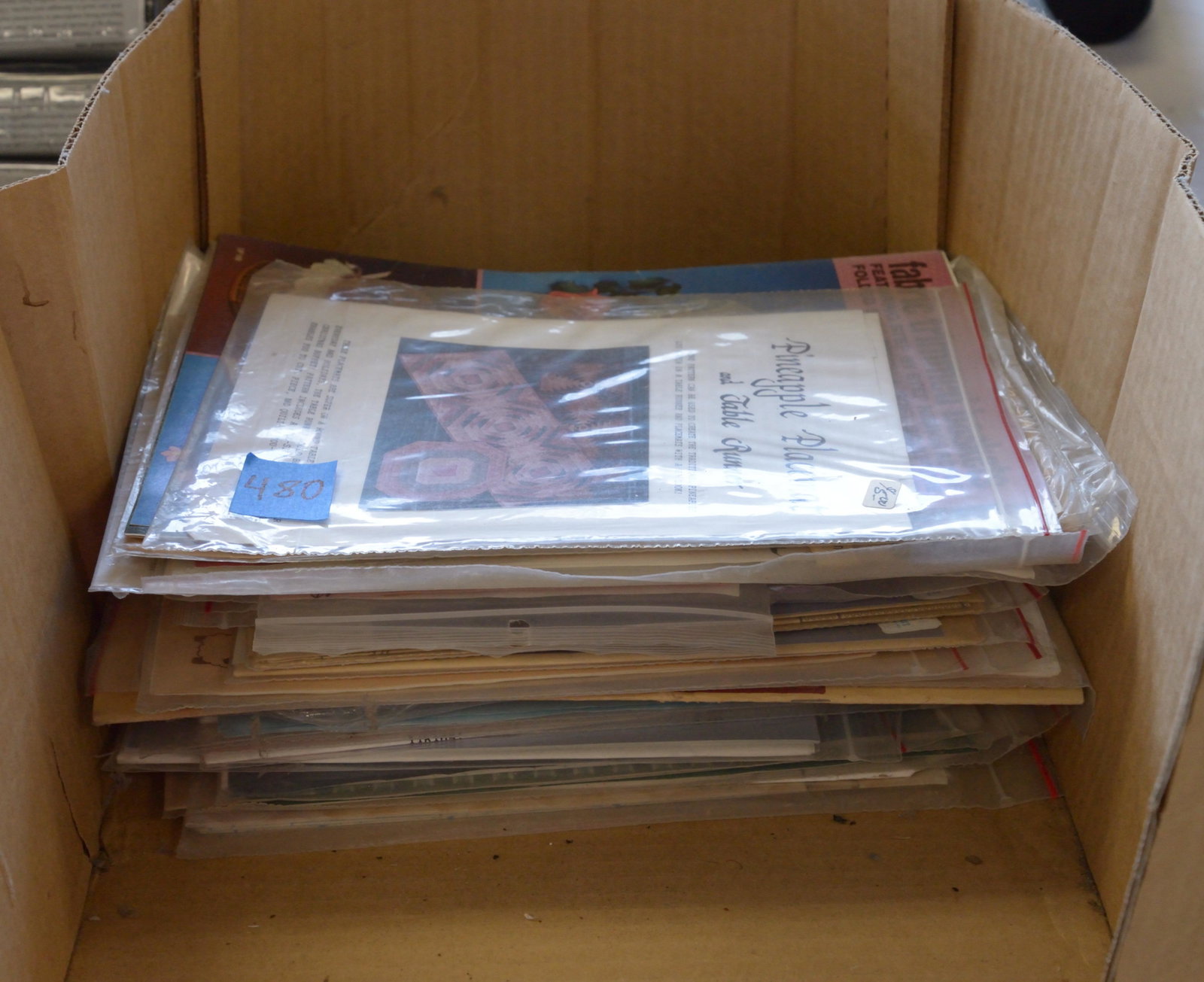 Large lot of vest and quilting patterns: Large lot of vest and quilting patterns