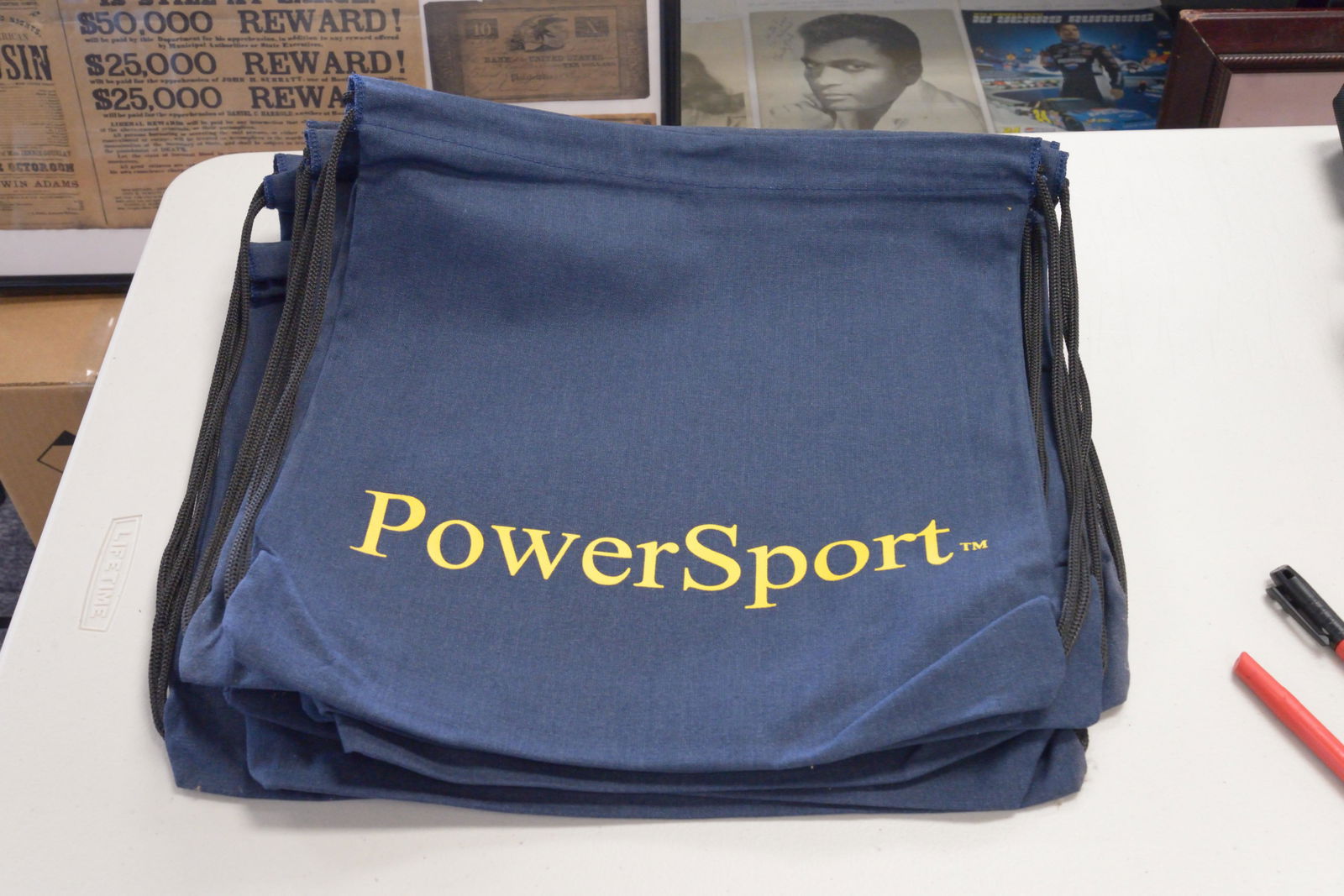 10 PowerSport Canvas Drawstring Bag (1 of 1)