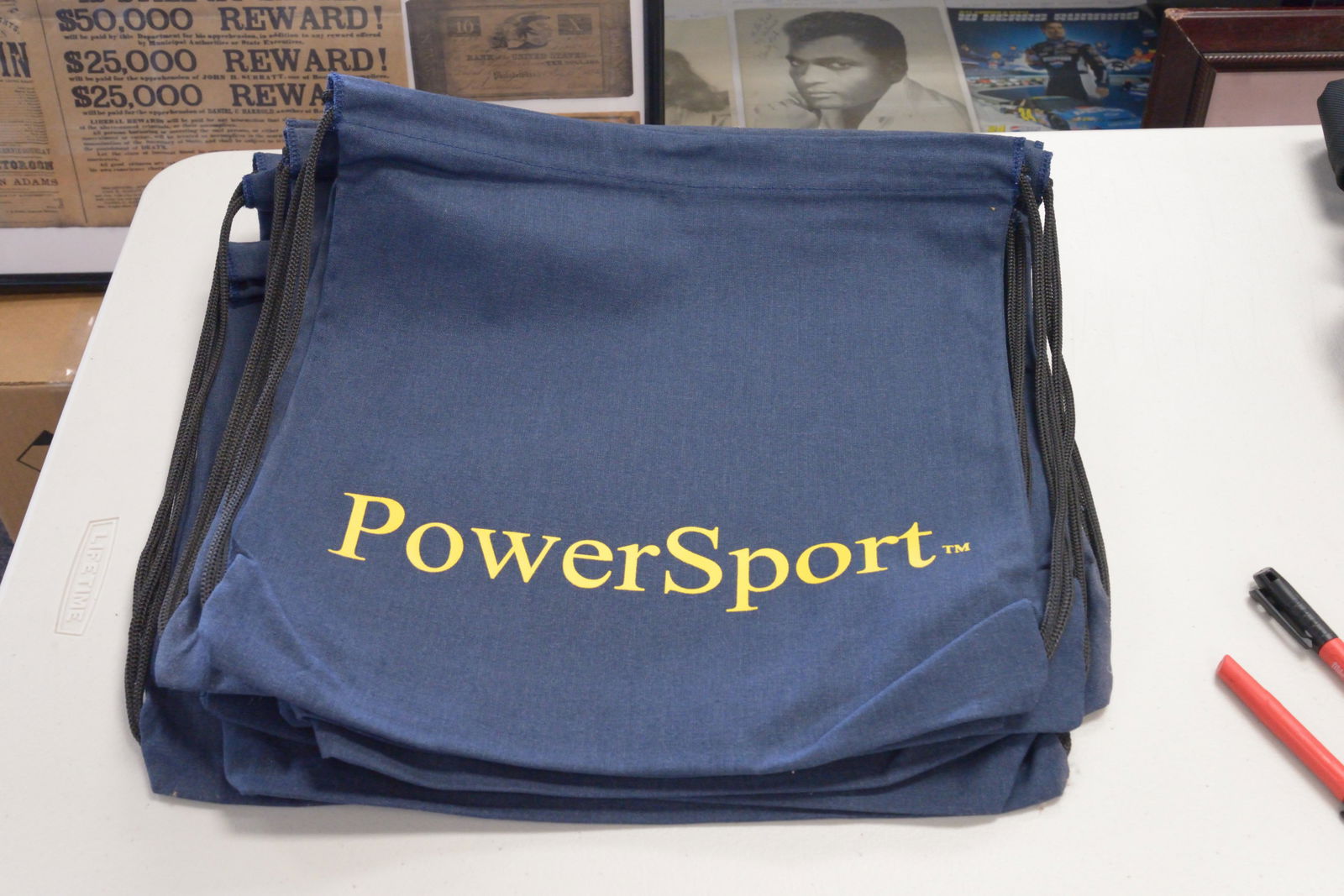 10 PowerSport Canvas Drawstring Bag (1 of 1)