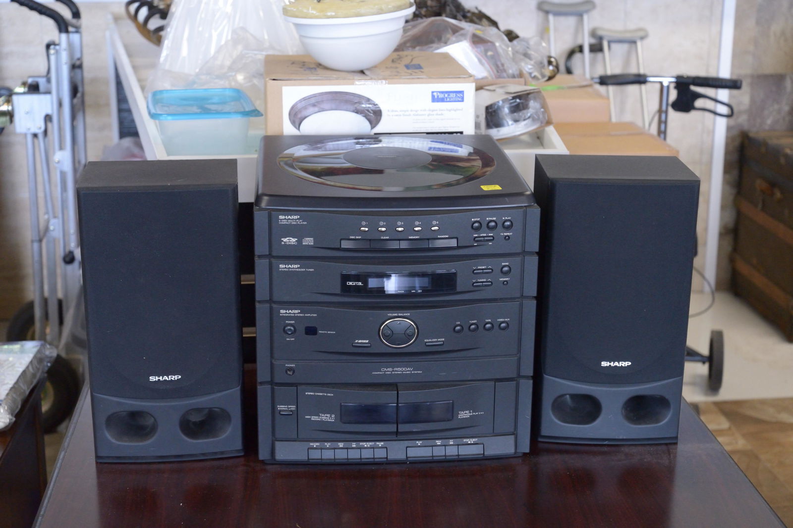 Sharp 5-disc Multi-play CD Player (1 of 1)