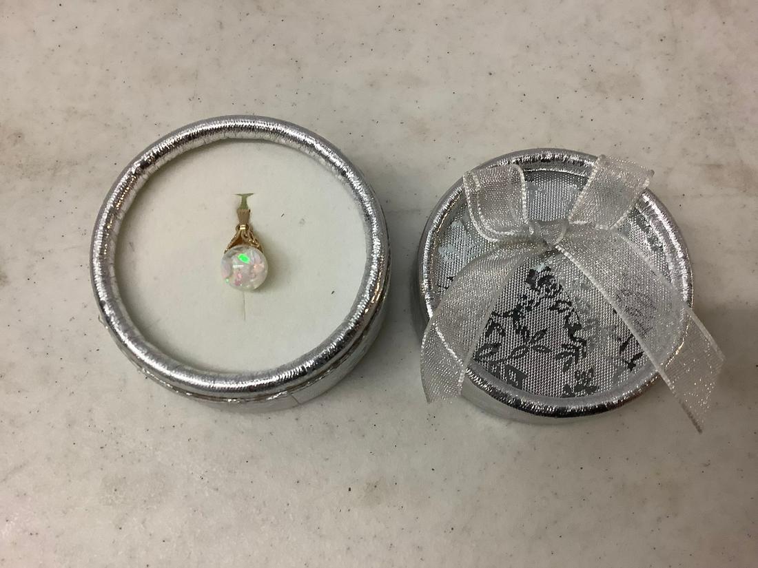 14k gold with opal charm (1 of 1)