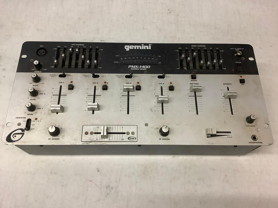 gemini PMX-1400 Stereo mixer (1 of 1)