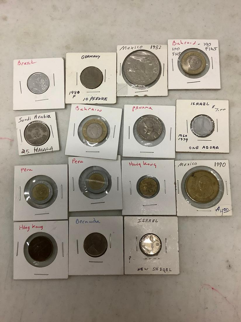 lot of early foreign coins (1 of 1)