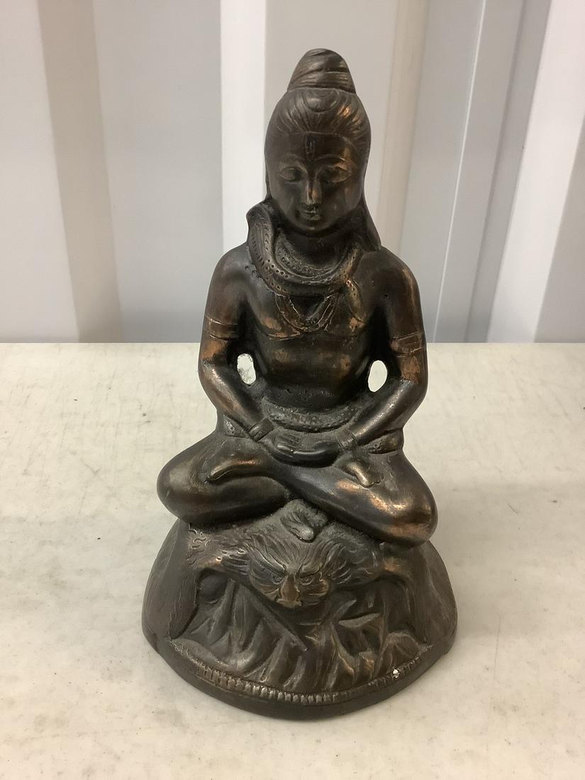 Bronze Shiva statue 10 inch tall (1 of 1)