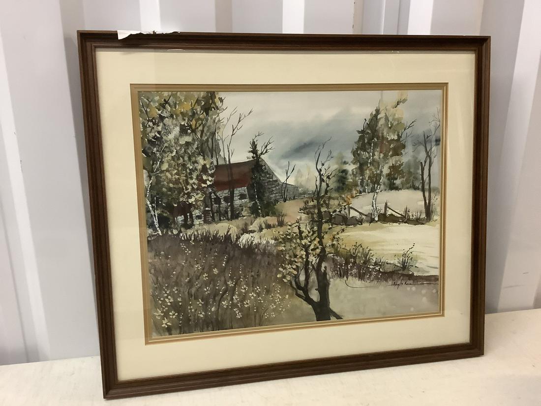 Angela Korn signed watercolor artwork (1 of 1)