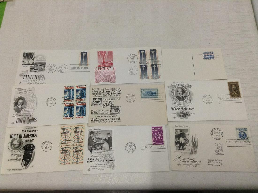 Large lot of 1950s & 60s First Day Covers (1 of 1)