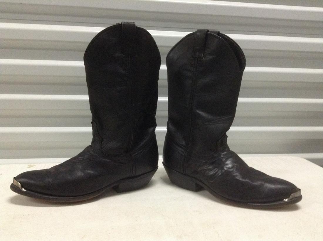 Code West Vintage Leather Cowboy Boots Size 8 (1 of 1)
