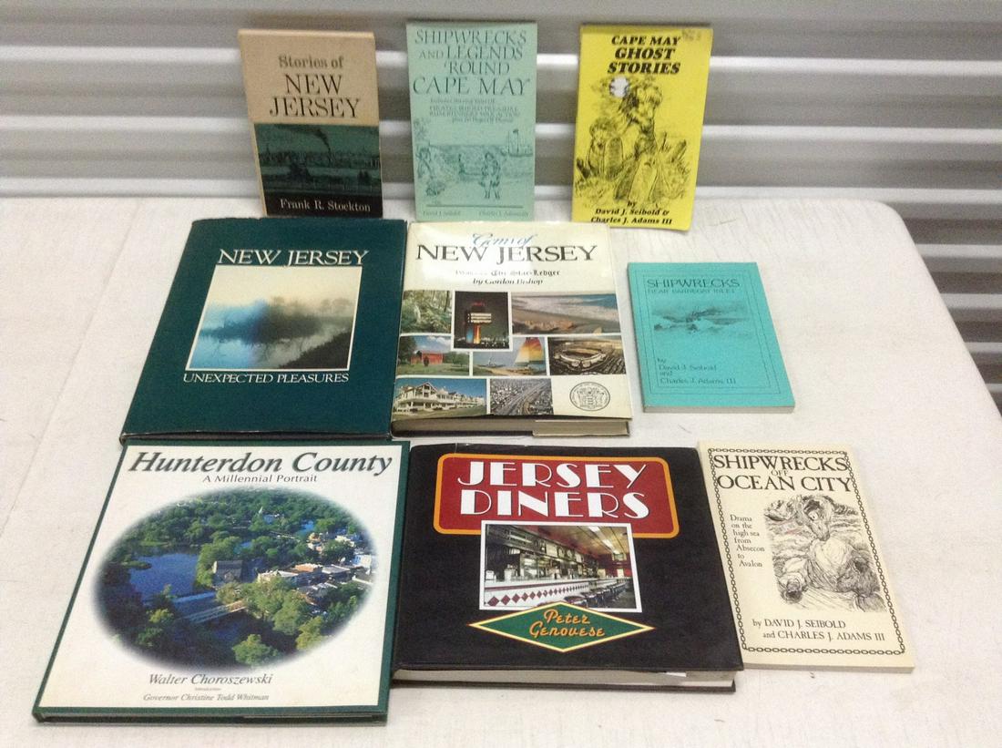 Large lot of New Jersey Books (1 of 1)