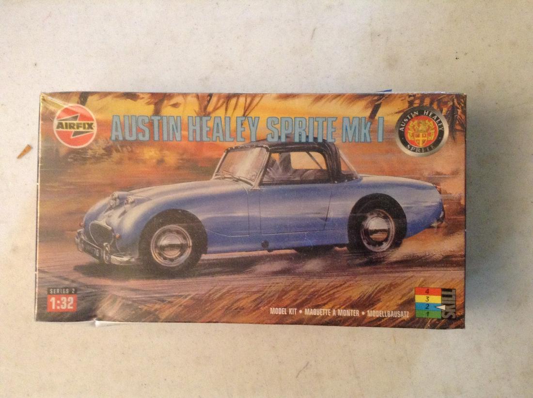 Austin Healey Sprite Mk I Model Car Kit (1 of 1)