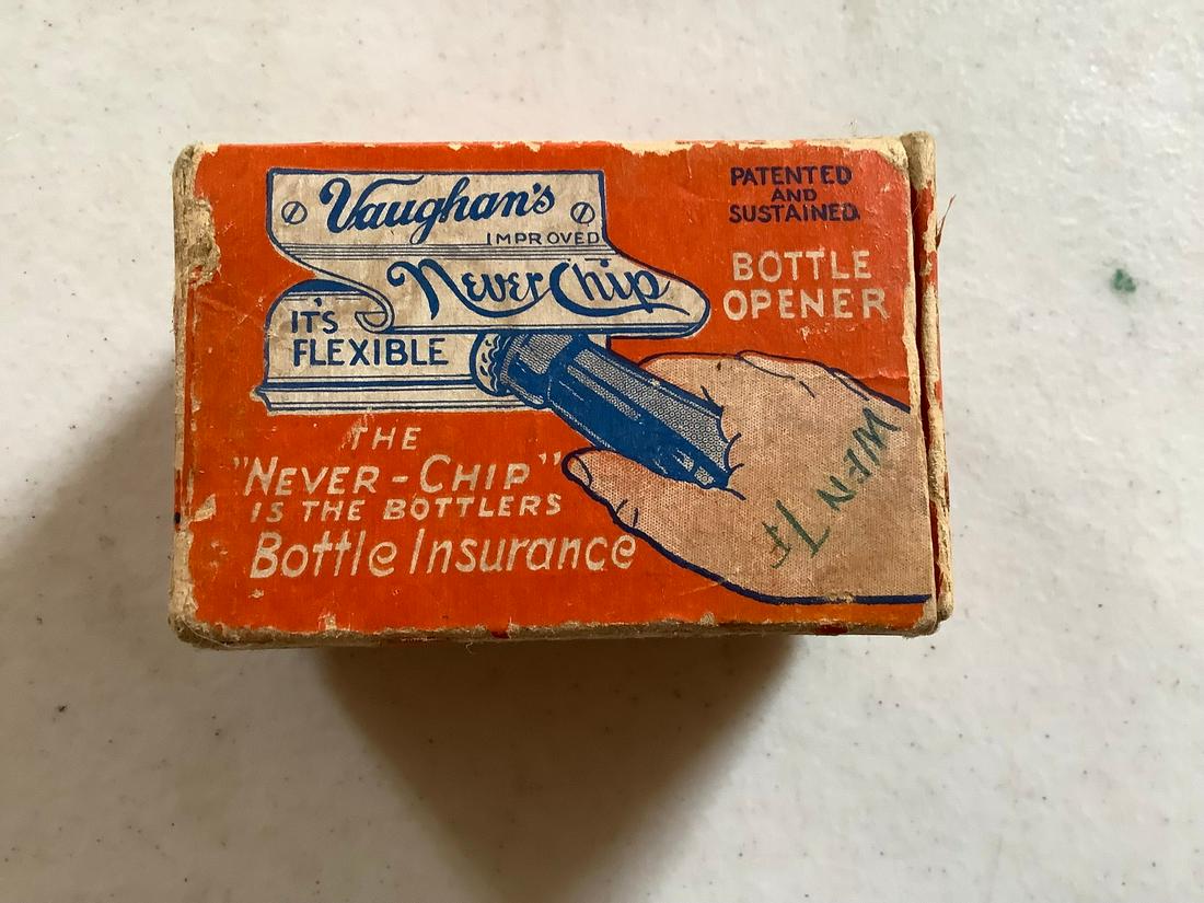 Vaughan's Never Chip Crown Bottle Opener in Box: Vaughan's Never Chip Crown Bottle Opener in Box