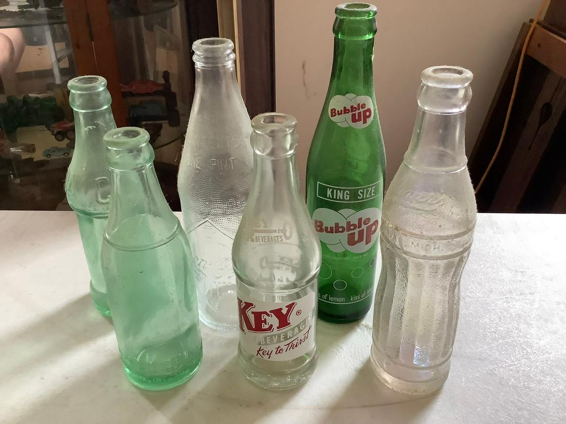 Lot of Glass Bottles: Lot of Glass Bottles