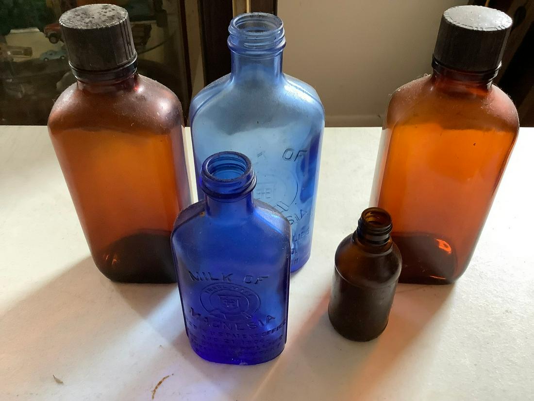 Lot of Glass Bottles: Lot of Glass Bottles