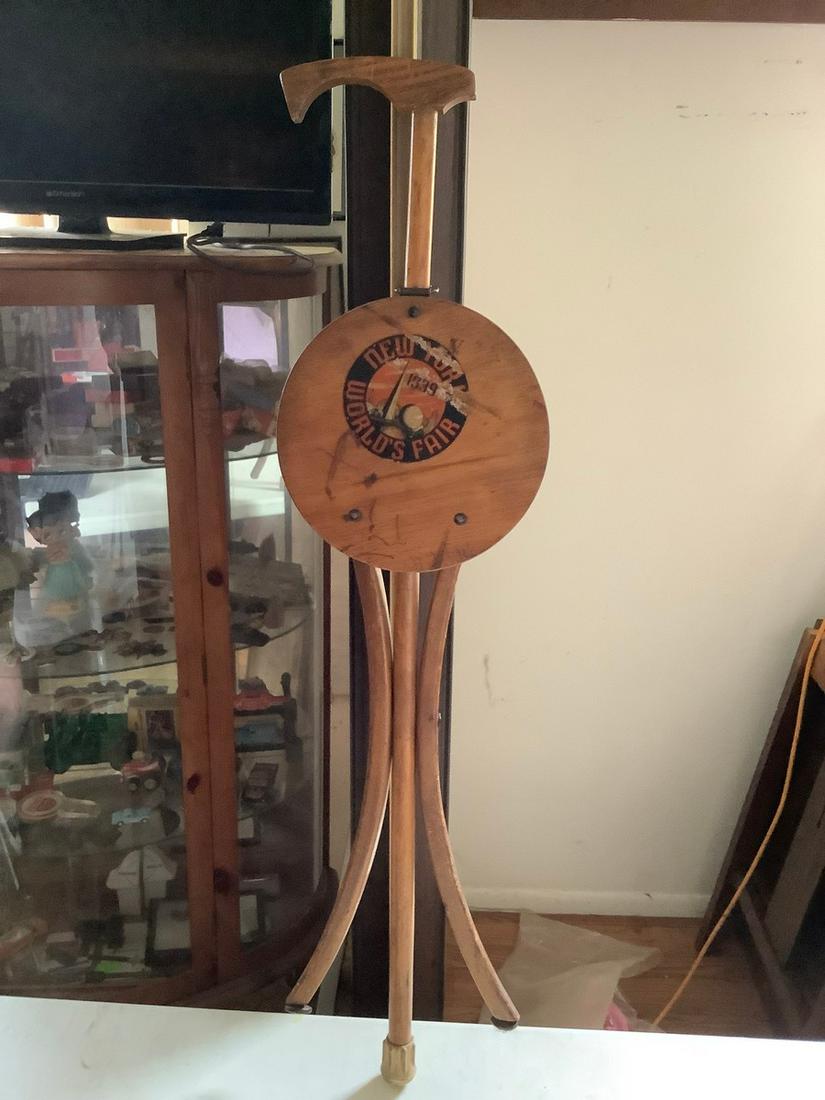 New York's World Fair 1939 Foldable Chair (1 of 1)