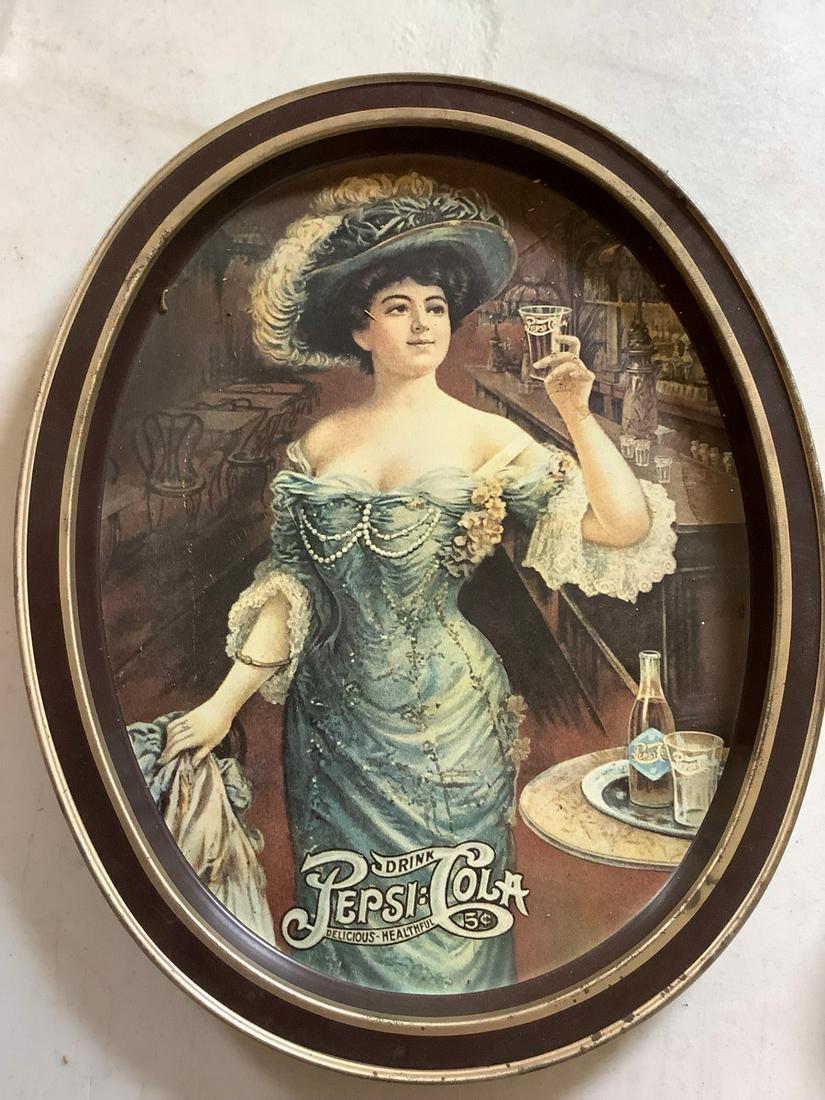 Pepsi Cola Advertising Tray (1 of 1)