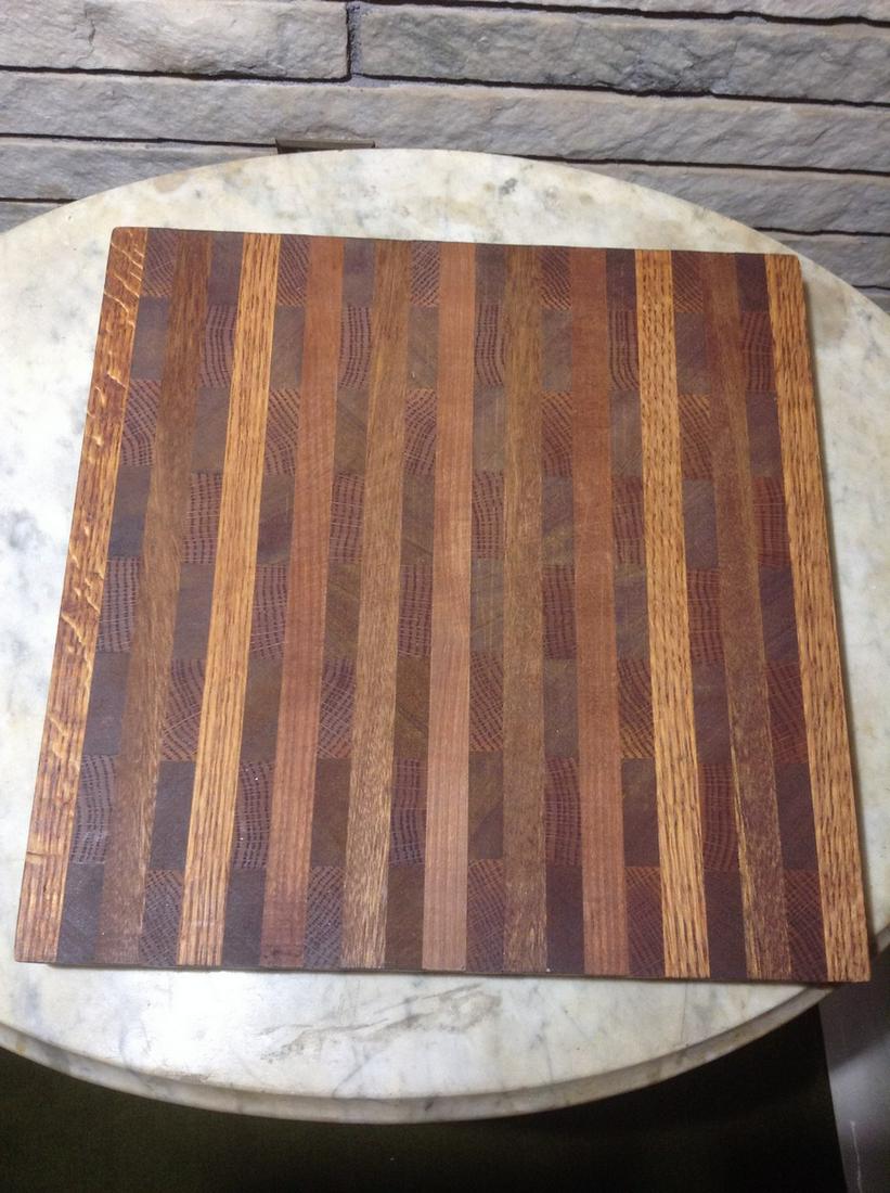 Mid Century Modern Handmade Wood Cutting Board (1 of 1)