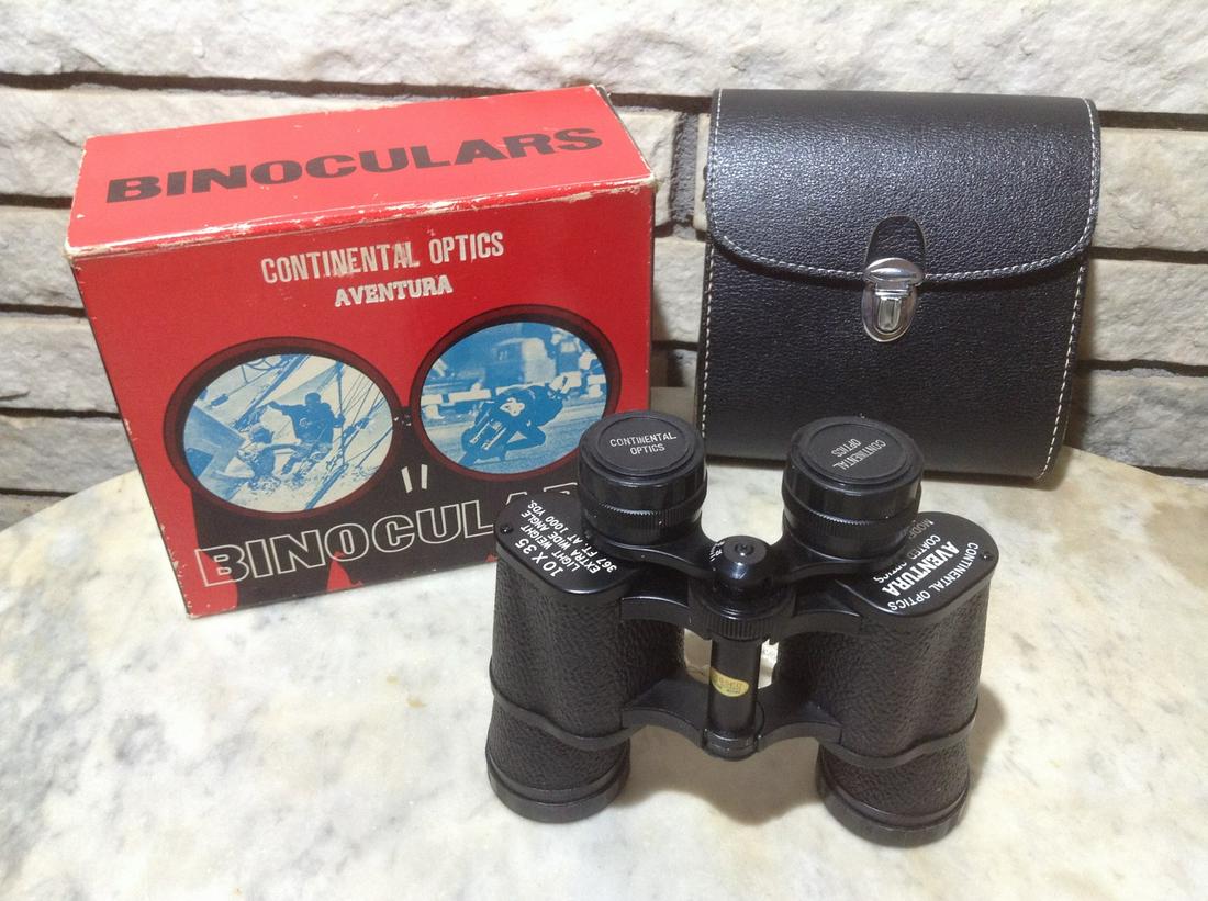 Vintage Continental Optics Aventura Binoculars with (1 of 1)