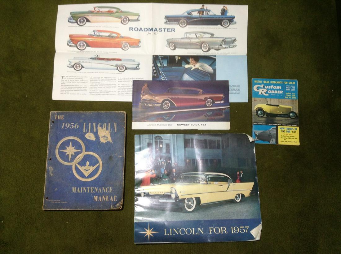 1950s Car Brochures, Magazines and Manual (1 of 1)