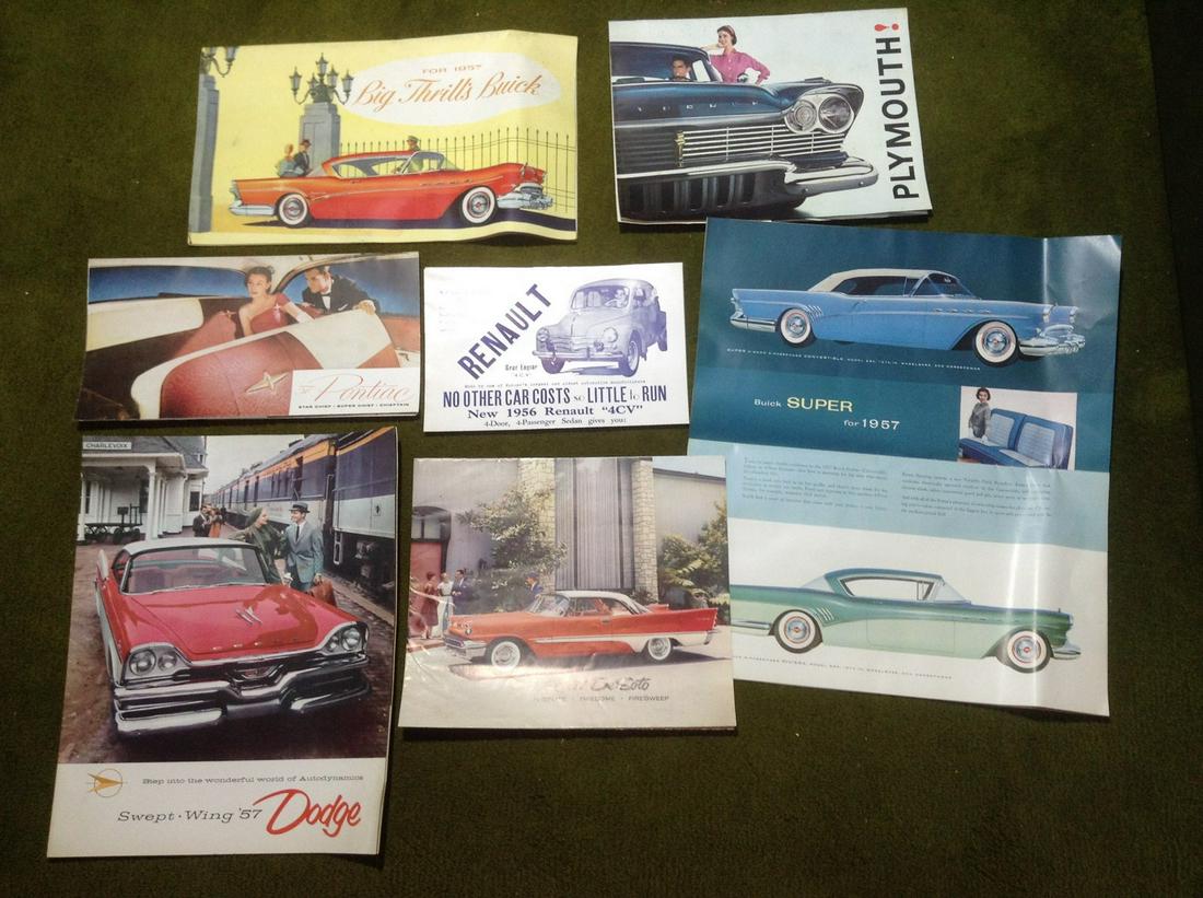 1950s Car Brochures (1 of 1)