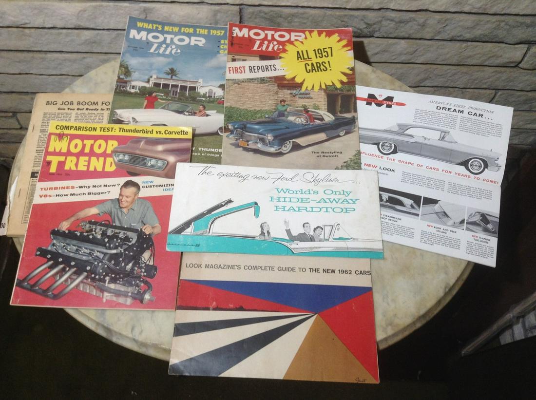 1950s Car Brochures, Magazines and more (1 of 1)