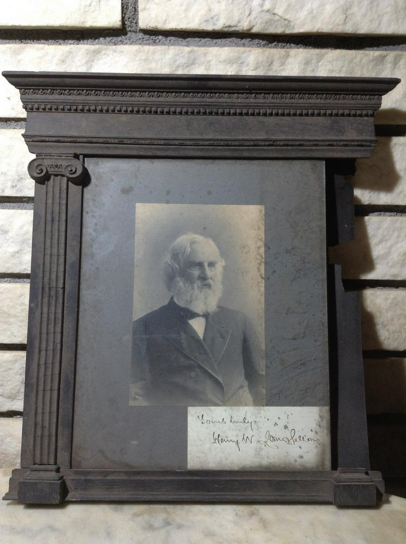 1800s Henry Wadsworth Longfellow Portrait Photograph (1 of 1)