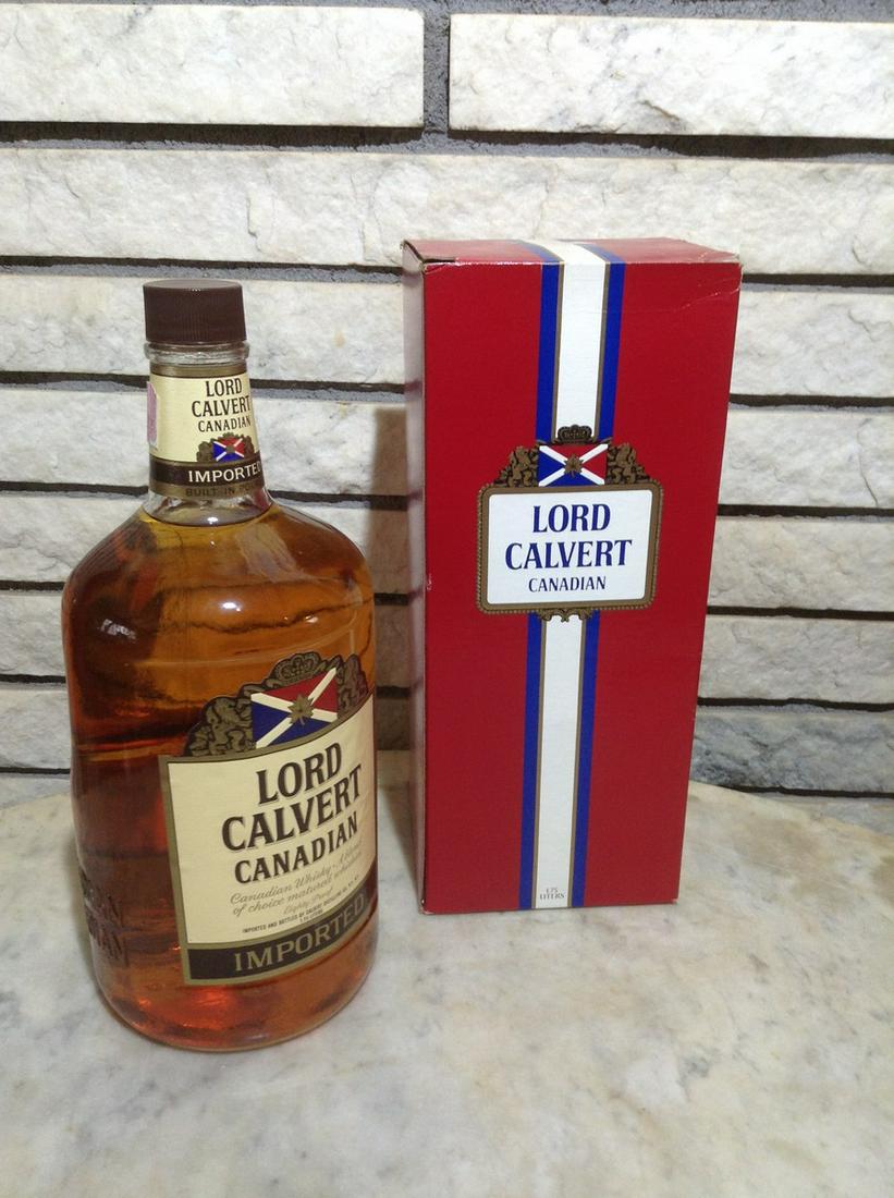 Lord Calvert Canadian Whiskey in the Box 1.75L (1 of 1)