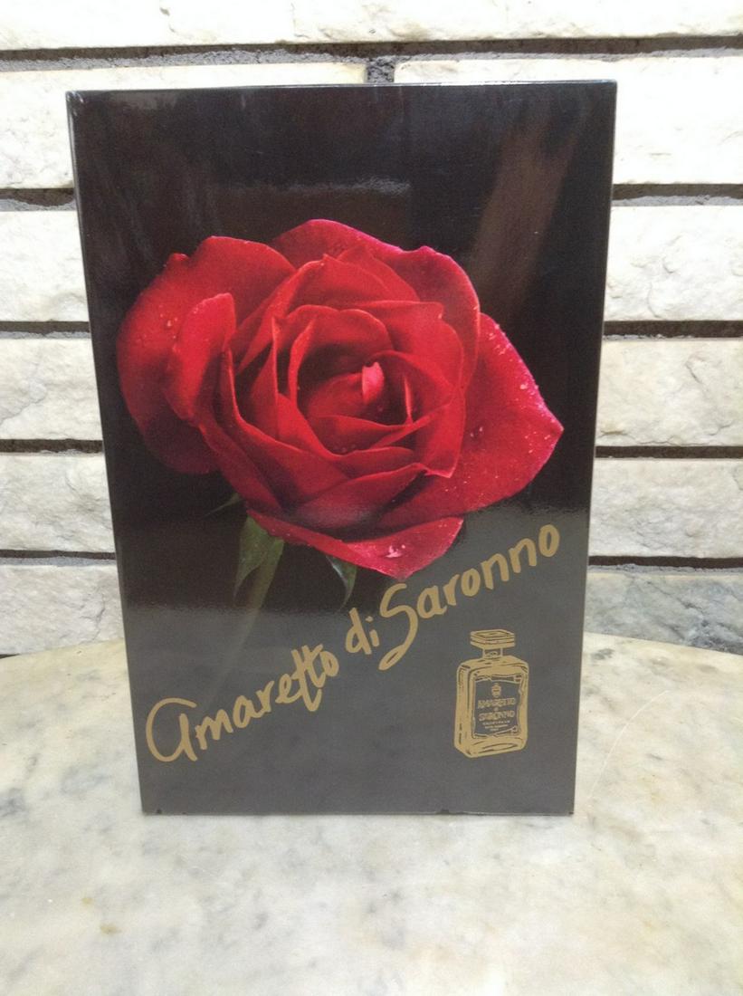 Amaretto di Saronno Sealed in the box 750ml: Any contents in bottle is Free; You are bidding on the bottle & unbroken tax stamp