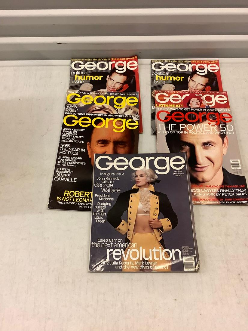 Lot of "George" Magazines (1 of 1)