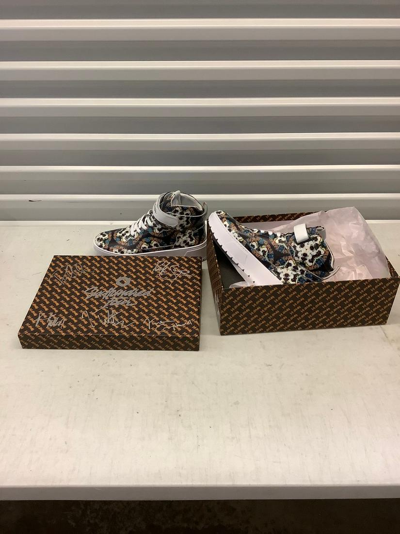 Def Leppard Sneakers Signed by Band (1 of 1)