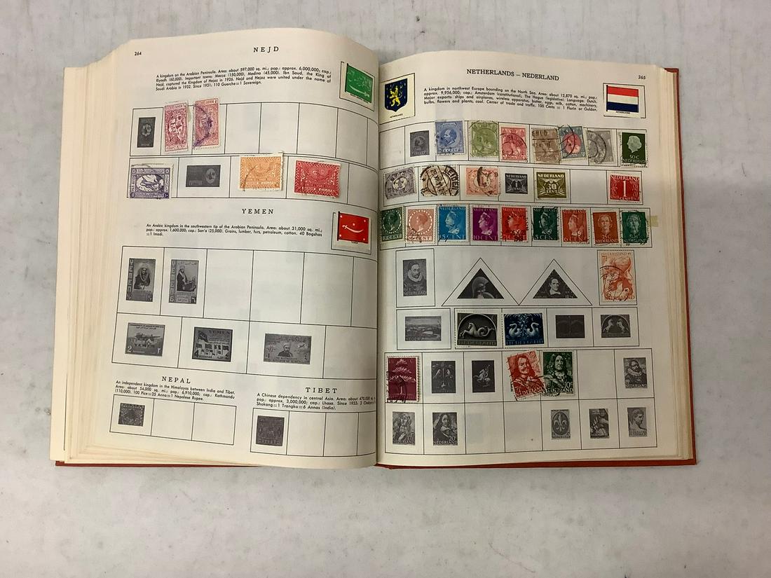 worldwide postage stamp album not complete (1 of 1)