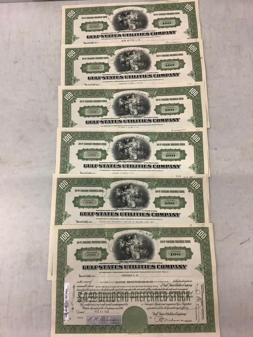 1960's Stock Certificates (1 of 1)