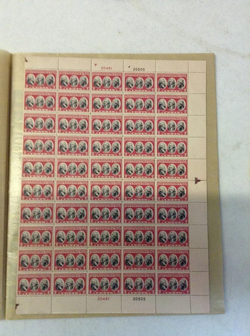 US stamp sheets (1 of 1)