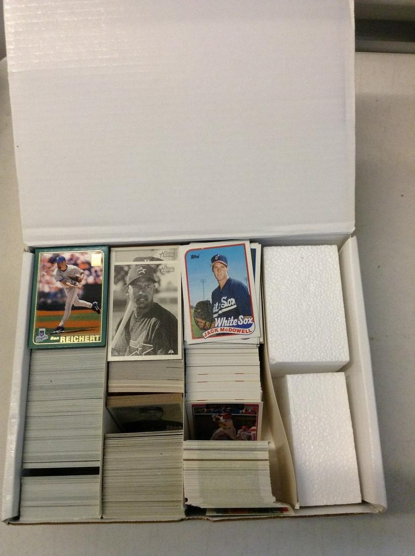 large amount of baseball cards (1 of 1)