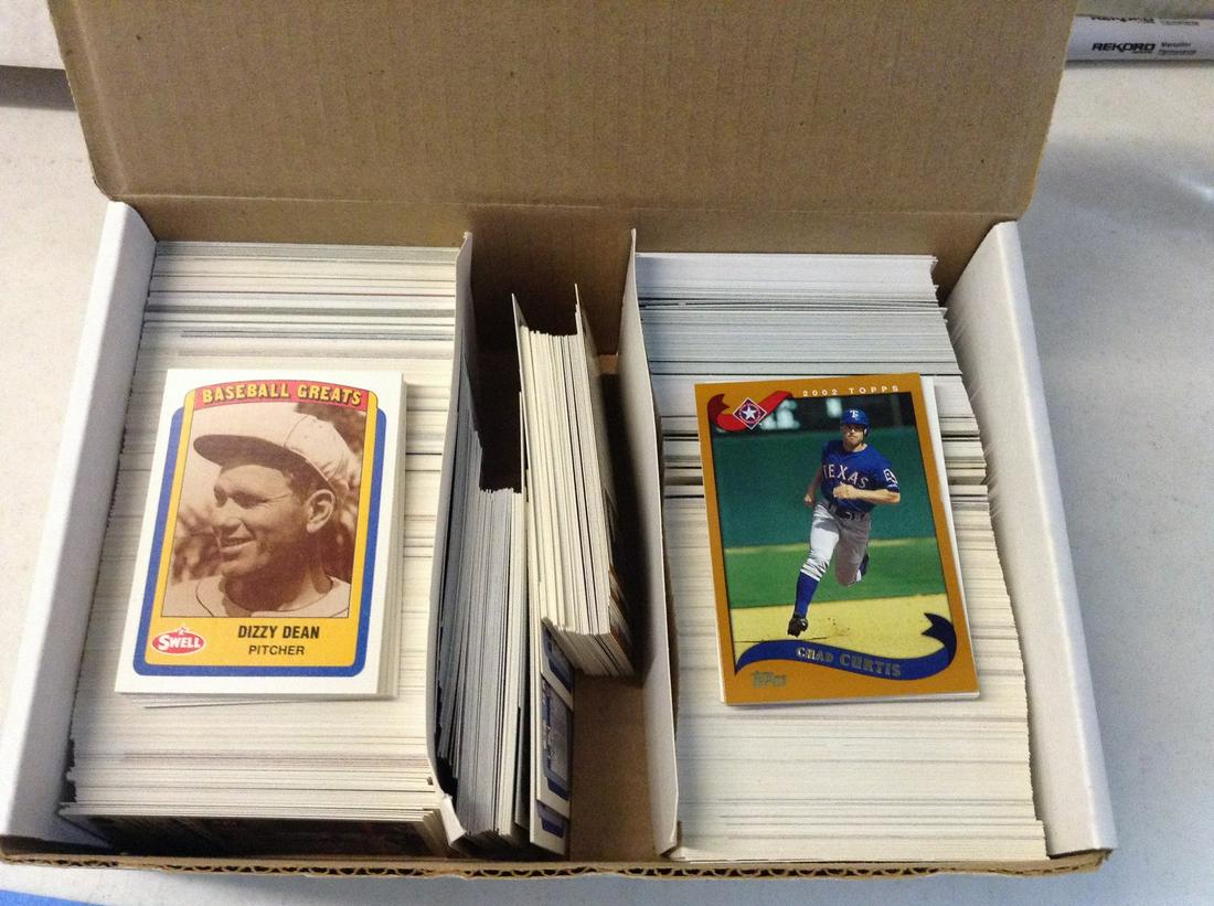 large amount of baseball cards (1 of 1)