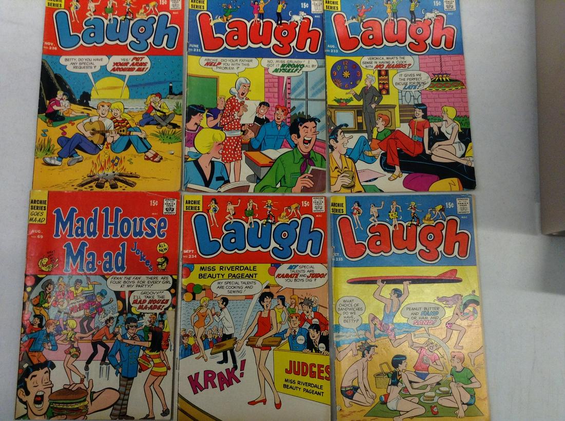 Lot of Archie "Laugh" Comics (1 of 1)