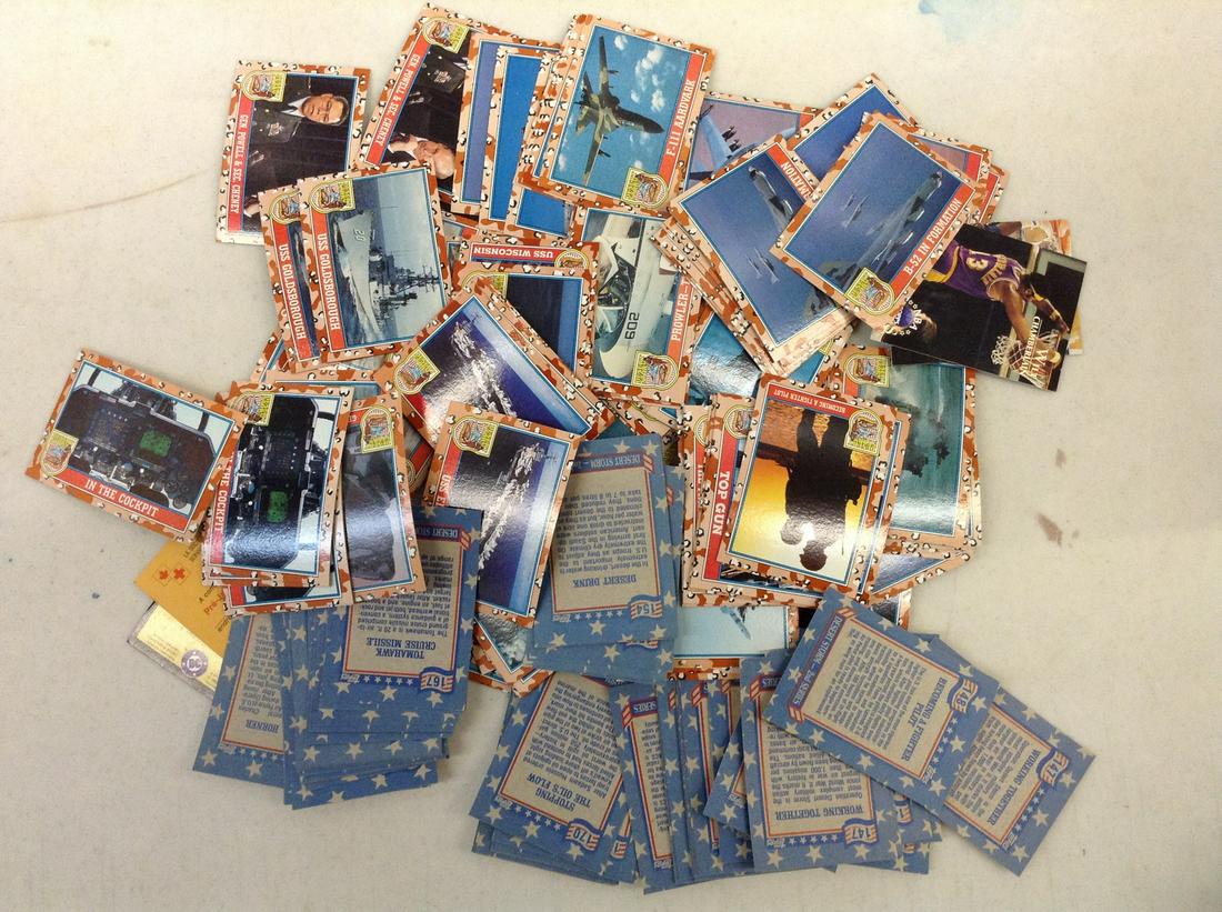Lot of Desert Storm Cards: Lot of Desert Storm Cards