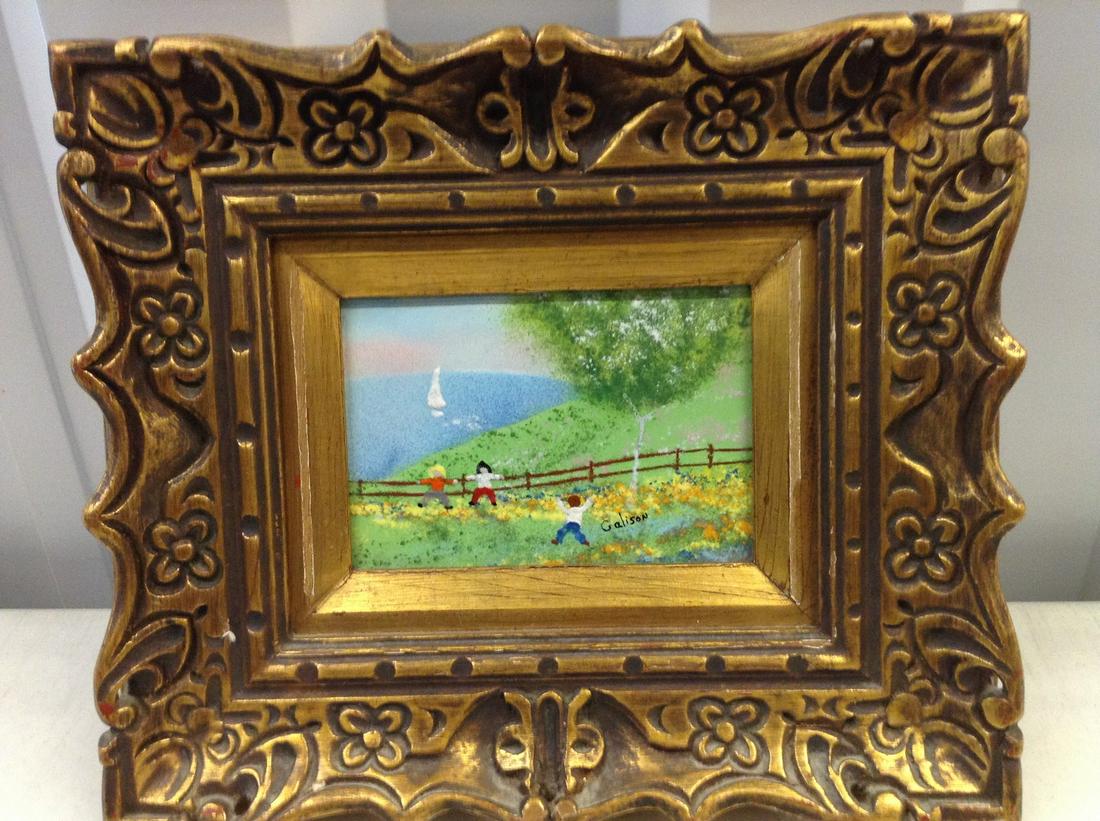 Signed by the artist galison framed artwork 14x12 (1 of 1)