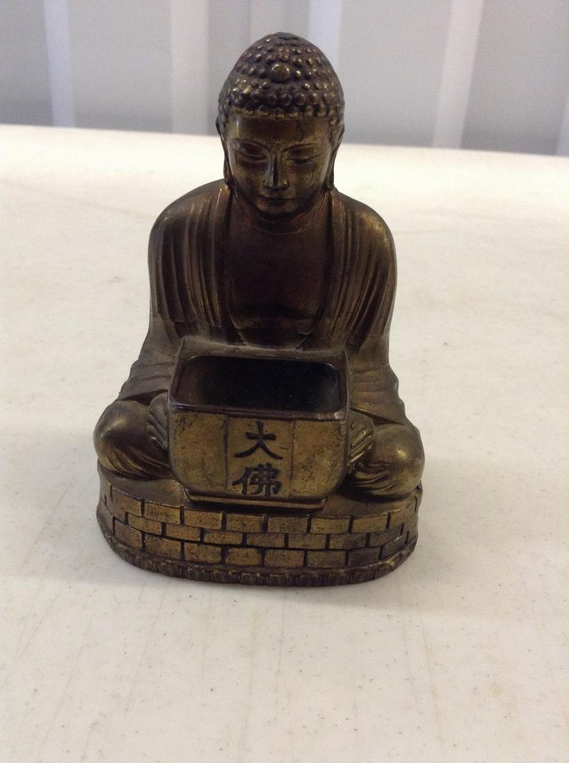 Bronze buddhist statue 5 inches: Bronze buddhist statue 5 inches