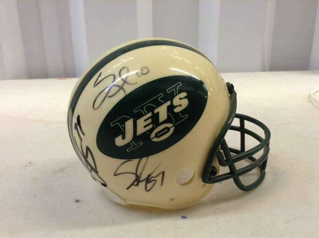 NY Jets signed mini helmet (1 of 1)